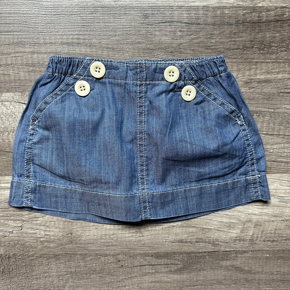 babyGap Chambray Skirt with Attached Bloomers